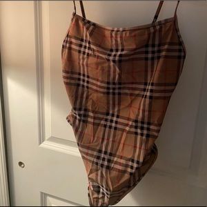 Burberry one piece swimsuit